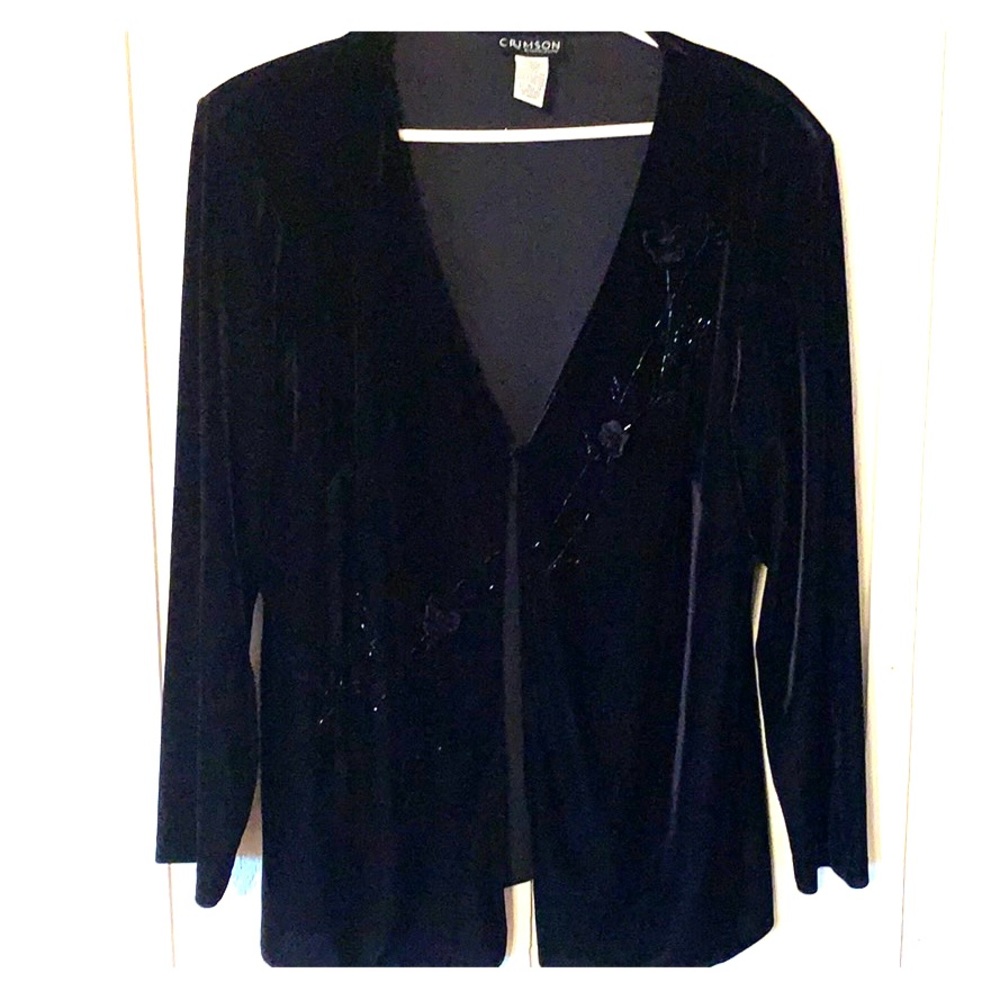 Like new Crimson by Lawrence Kurtz cardigan